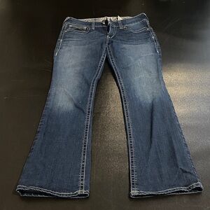 Ariat Women's Boot Cut Jeans in Dark Blue